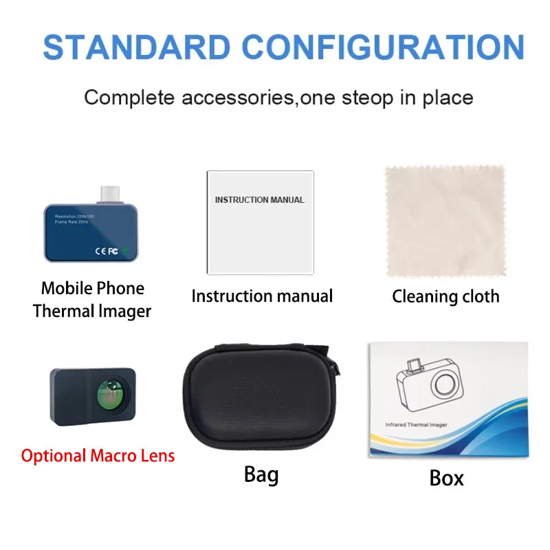 Thermal imaging camera for phone - TOOLTOP T7