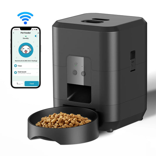 Automatic cat feeder