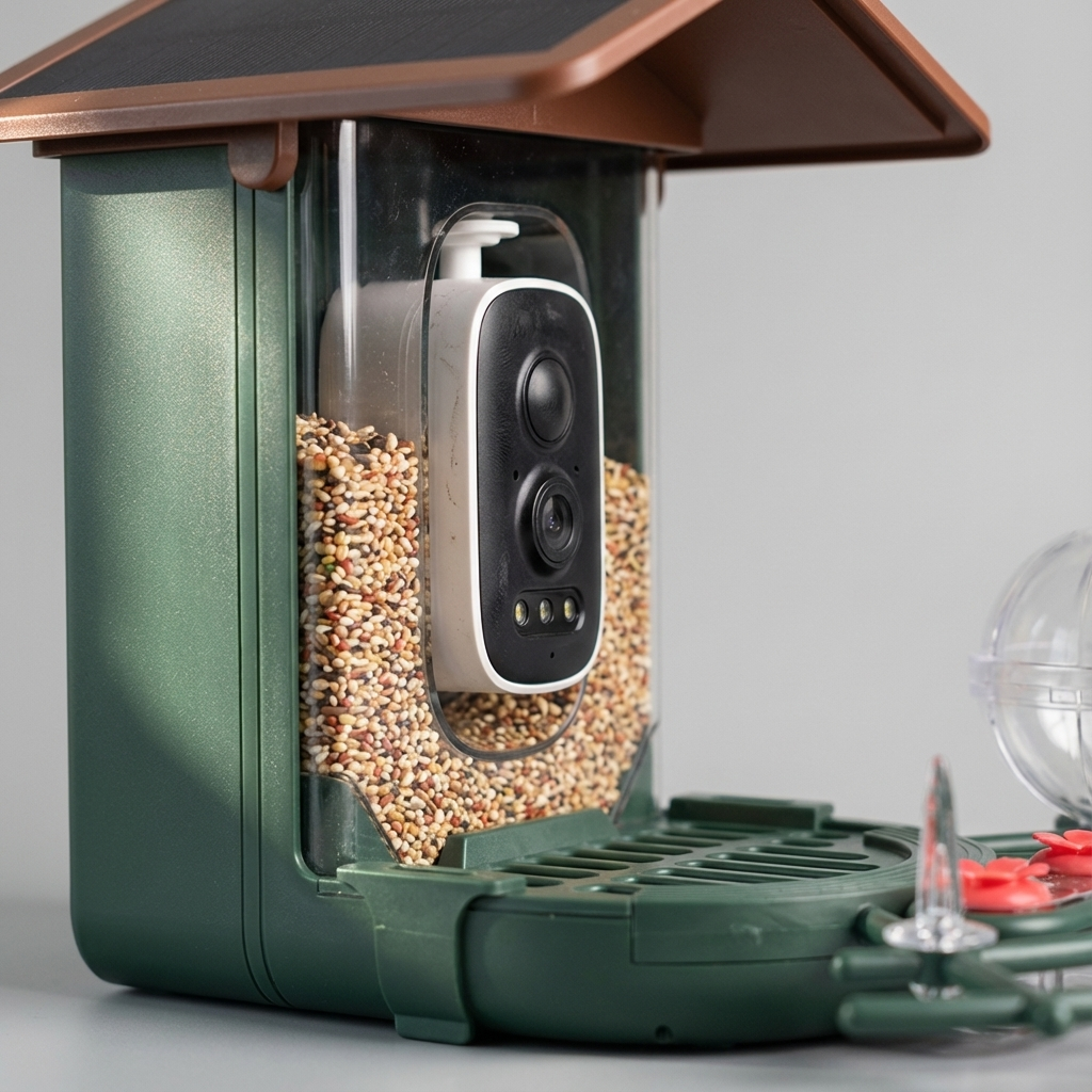 Bird Feeder With Camera