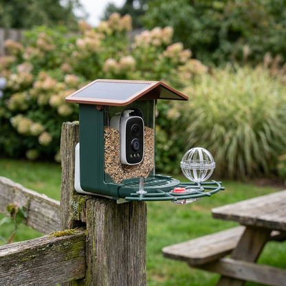 Bird Feeder With Camera