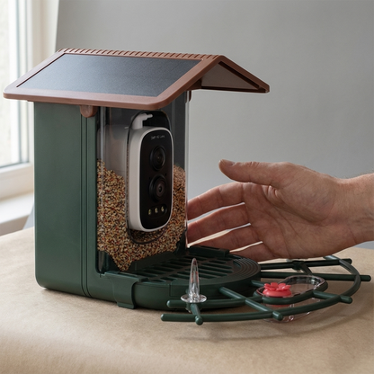 Bird Feeder With Camera